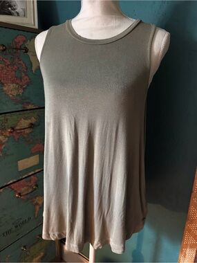 American Eagle Outfitters Olive Green Swing Tank